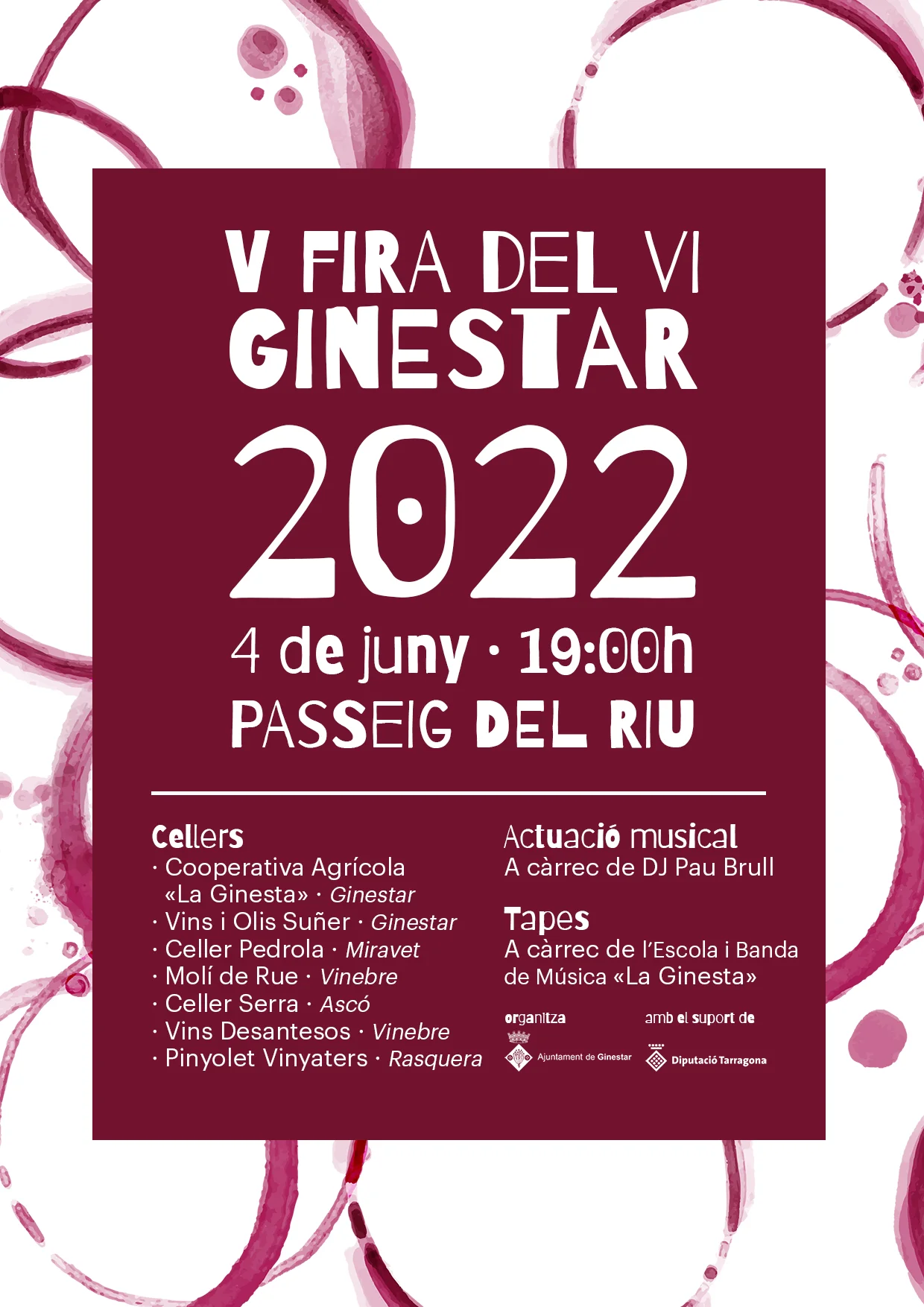 V Fira del vi de Ginestar 2022